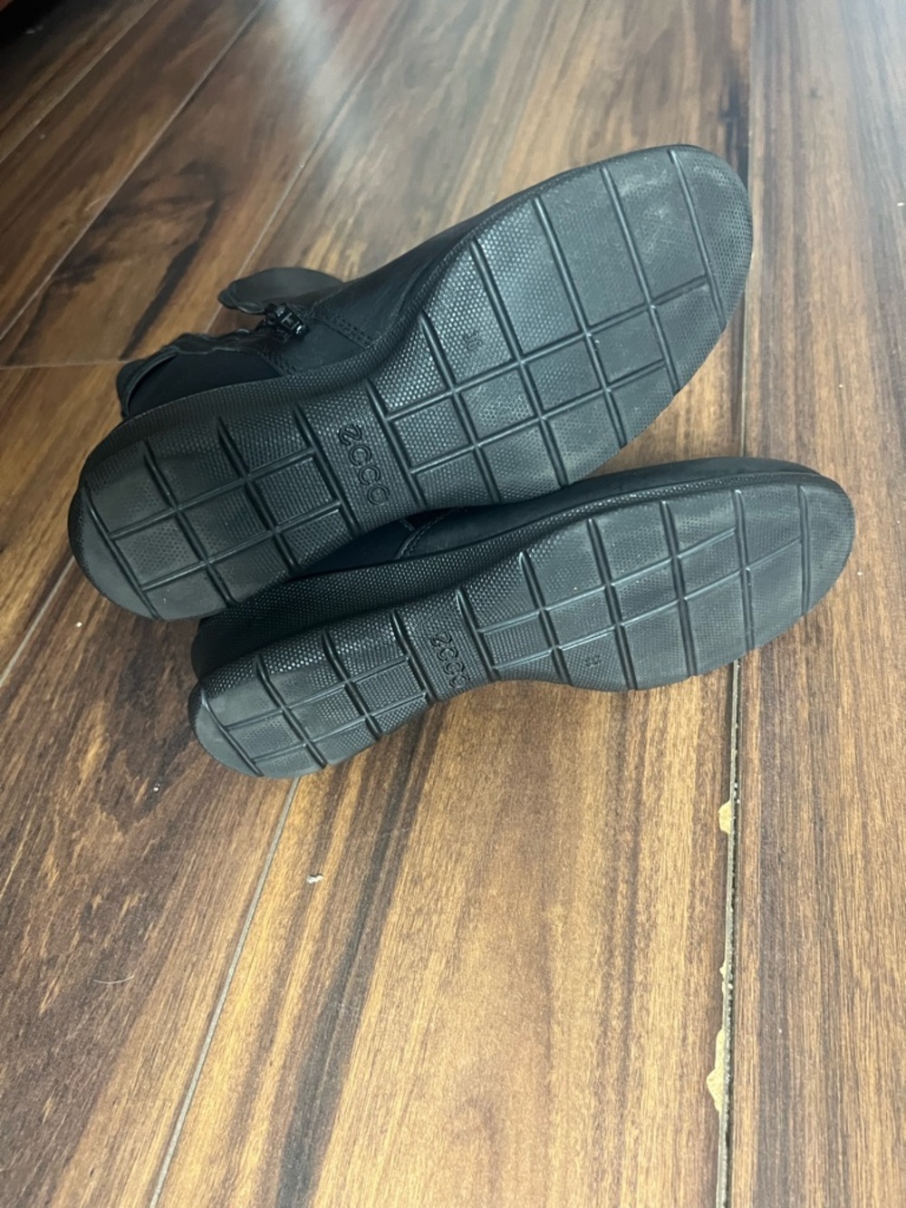 ECCO Black Leather Ankle Boots – Size 36 - Picture 11 of 12